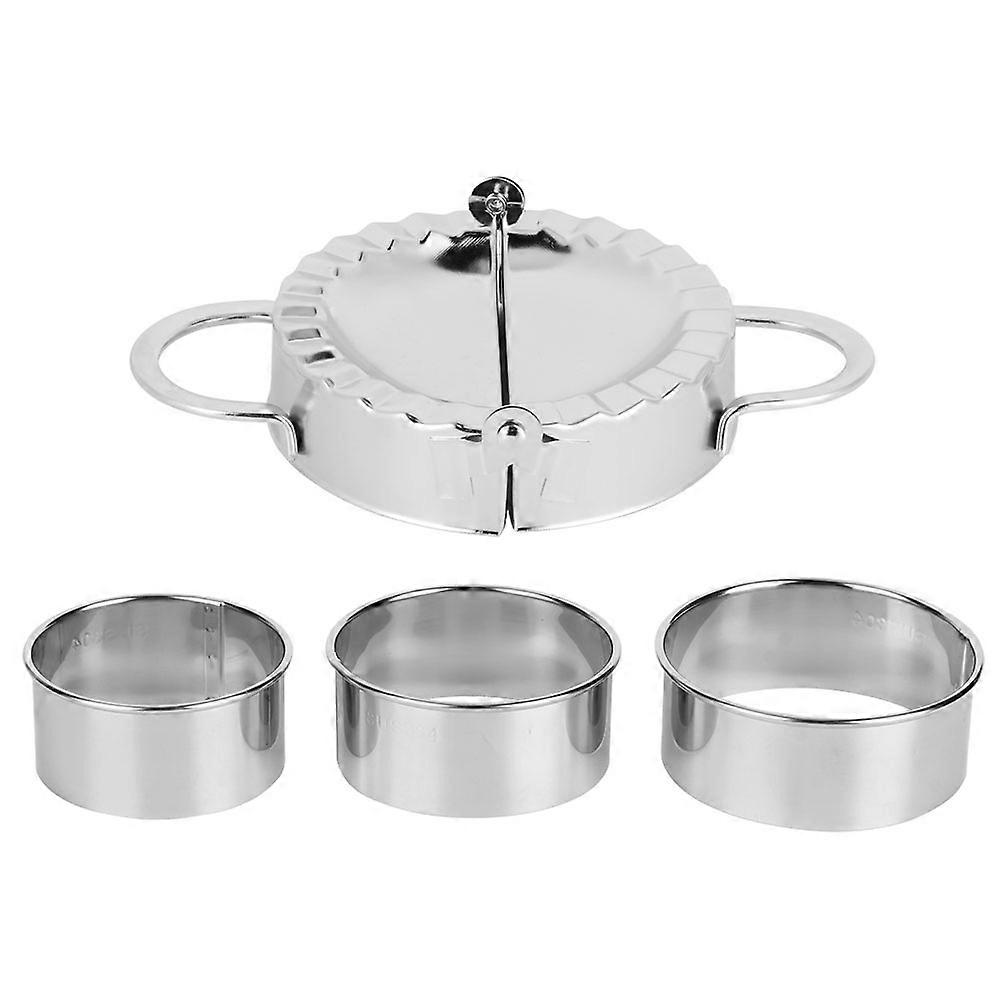 304 Stainless Steel Dumpling Dough Press Mold Kit for Home Kitchen Cooking Tools