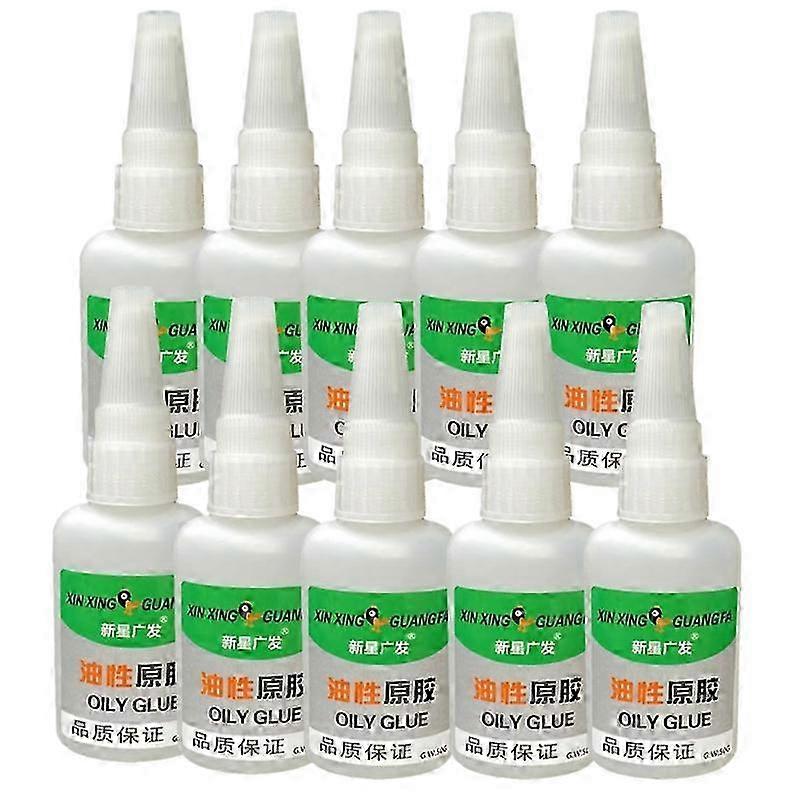 10x Super Glue Soudure Colle Huileuse Haute Résistance Colle Super Adhésive Universelle Colle Forte Plastique Bois Céramique Métal Agent de Soudure