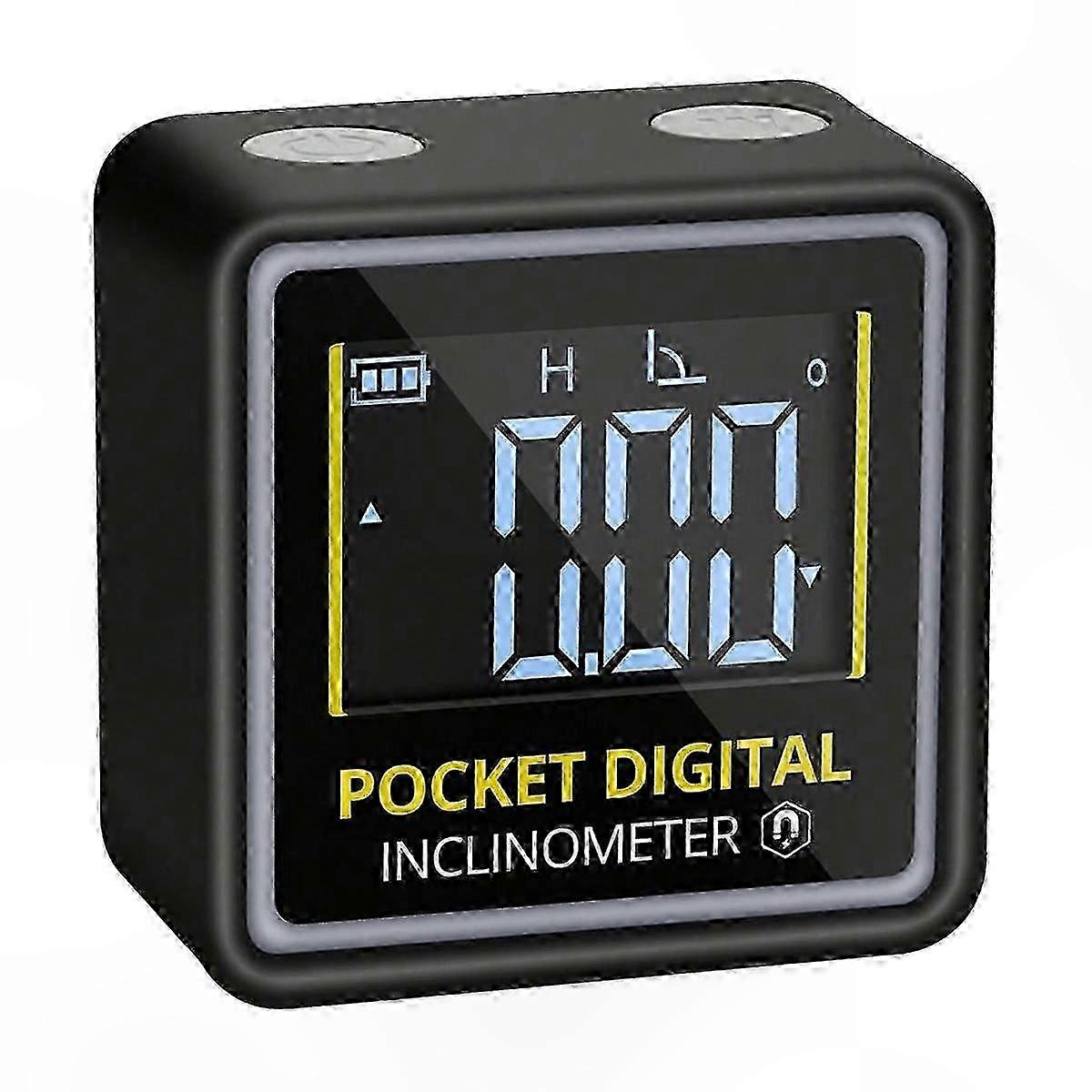 Digital Angle Finder with Magnetic Base and Backlight for Woodworking and Building Projects