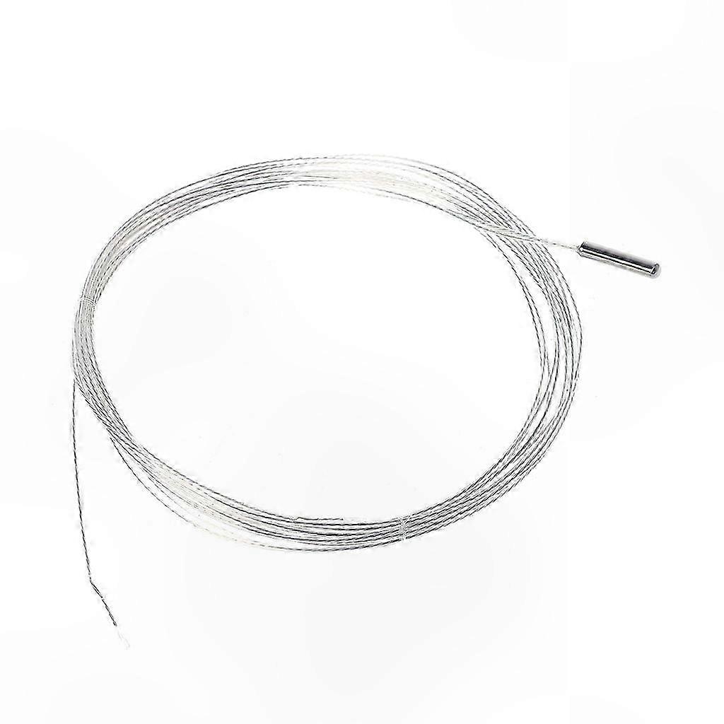 Industrial Temperature Sensor with RTD Platinum Resistance, 2-Wire Probe, 1/3DIN Thermocouple Replacement Fitting for High-Precision Applications