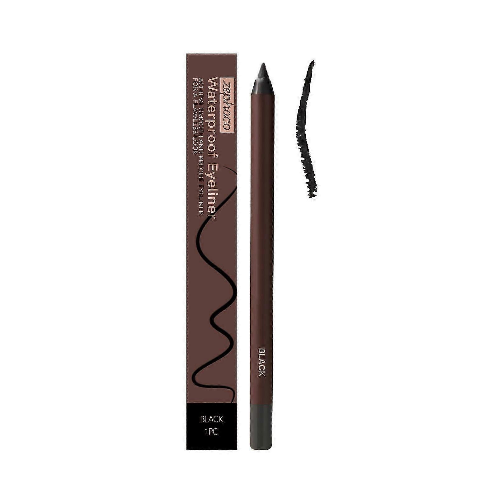 zephoco Black Eyeliner Easy to Apply Natural Line Drawing and Contouring Long-Lasting and Smudge-Resistant Convenient Eyeliner