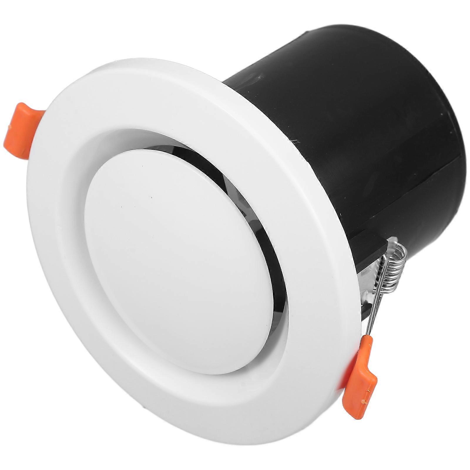 Small Vent Circular Air Vent Diffuser Ceiling Wall Air Diffuser Abs Distribution 1Pcs