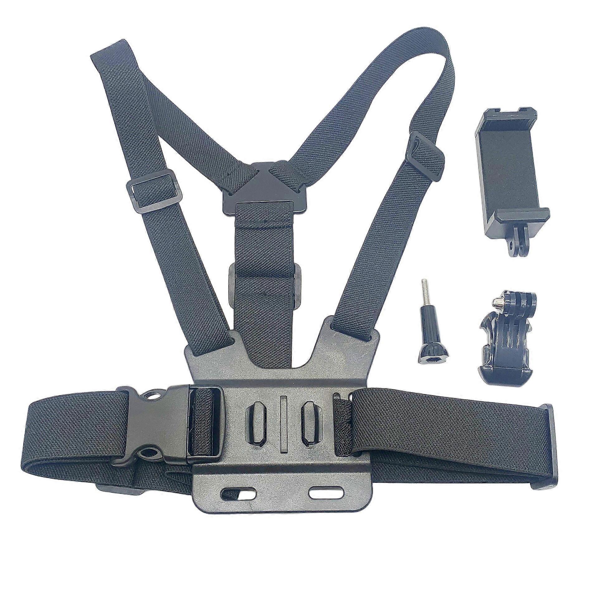 Chest-mounted shooting support, suitable for outdoor use, enabling first-person perspective shooting