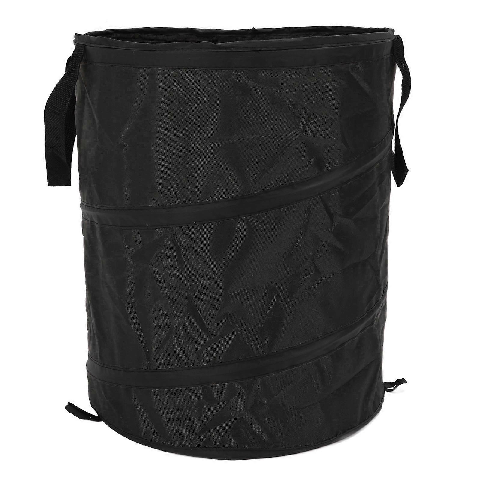 37L Medium Size Camping Folding Storage Bin Portable Trash Can for Picnic Camping Outdoor Garden