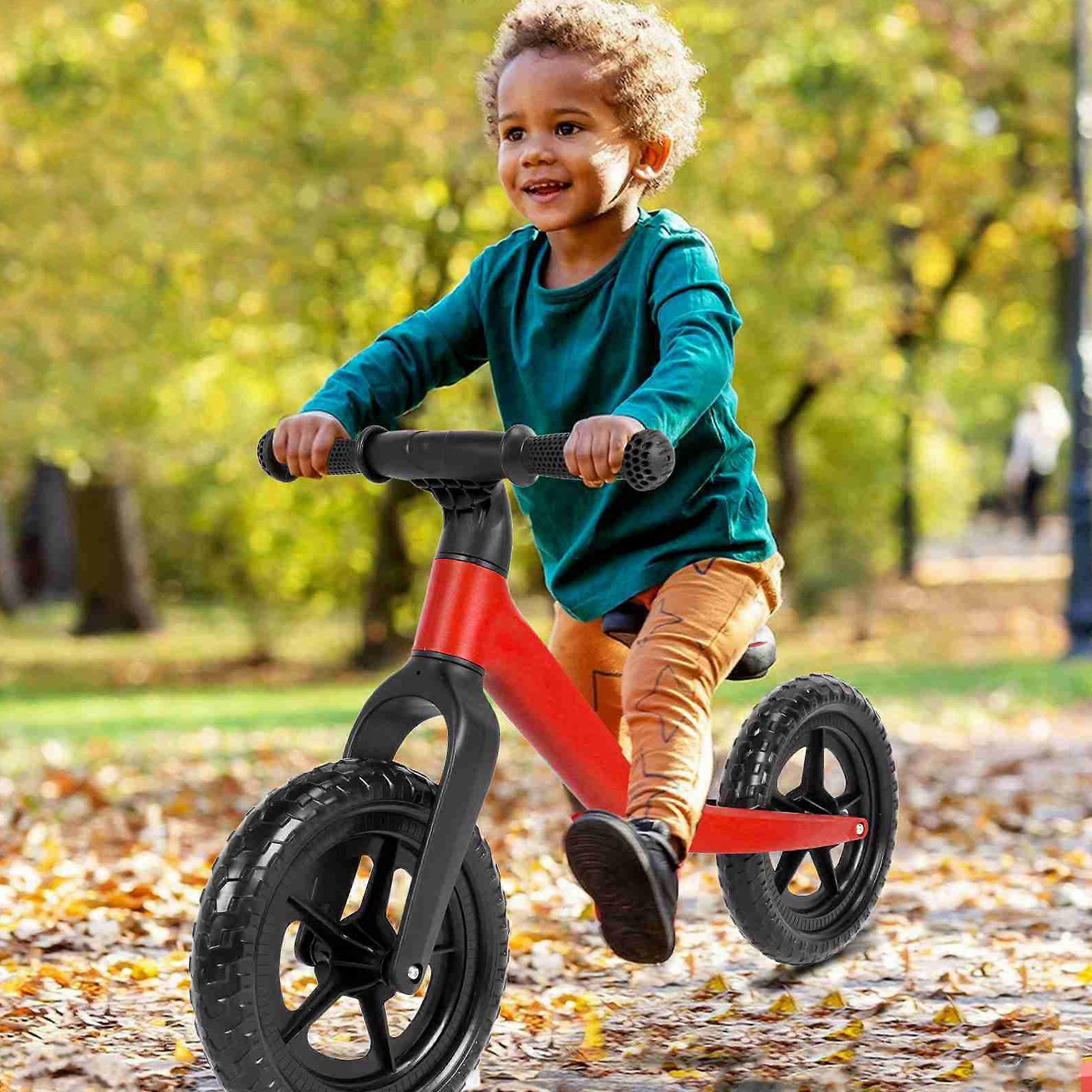 Toddler Balance Cycle Red Nylon 22.44"x12.59"x6.1" for 18M-5Y
