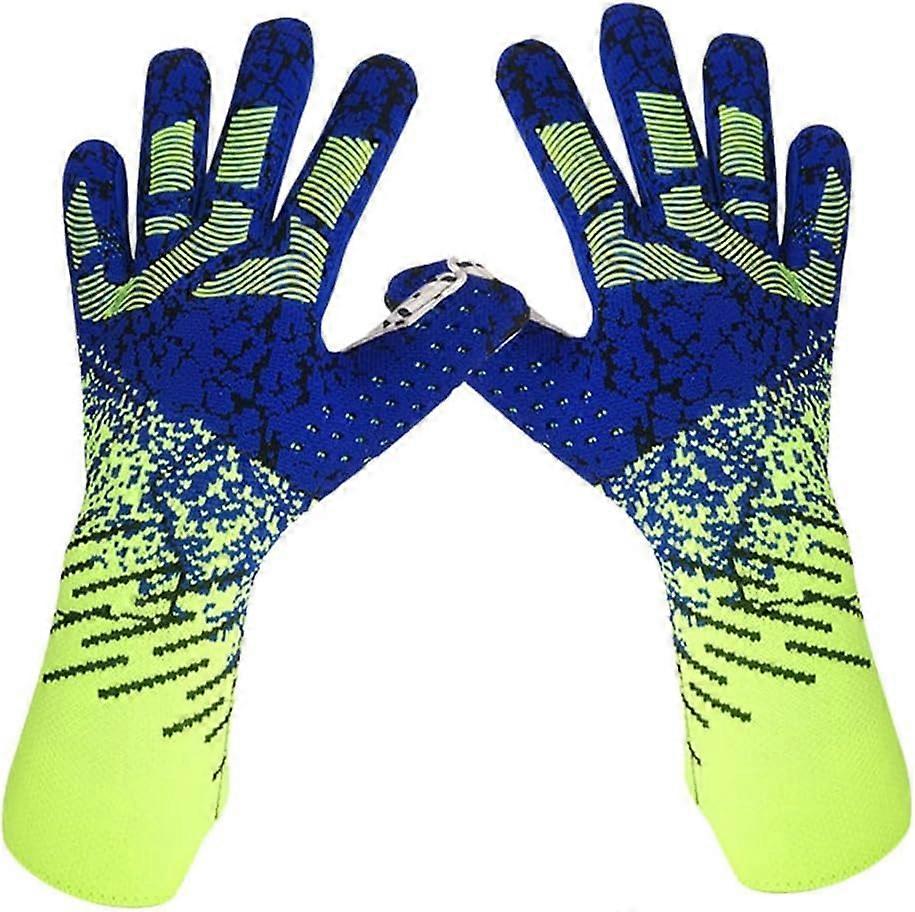 Youth Goalkeeper Gloves For Training And Match, Boys Size 912, NonSlip Grip, Wrist Protection, Synthetic Latex Palm