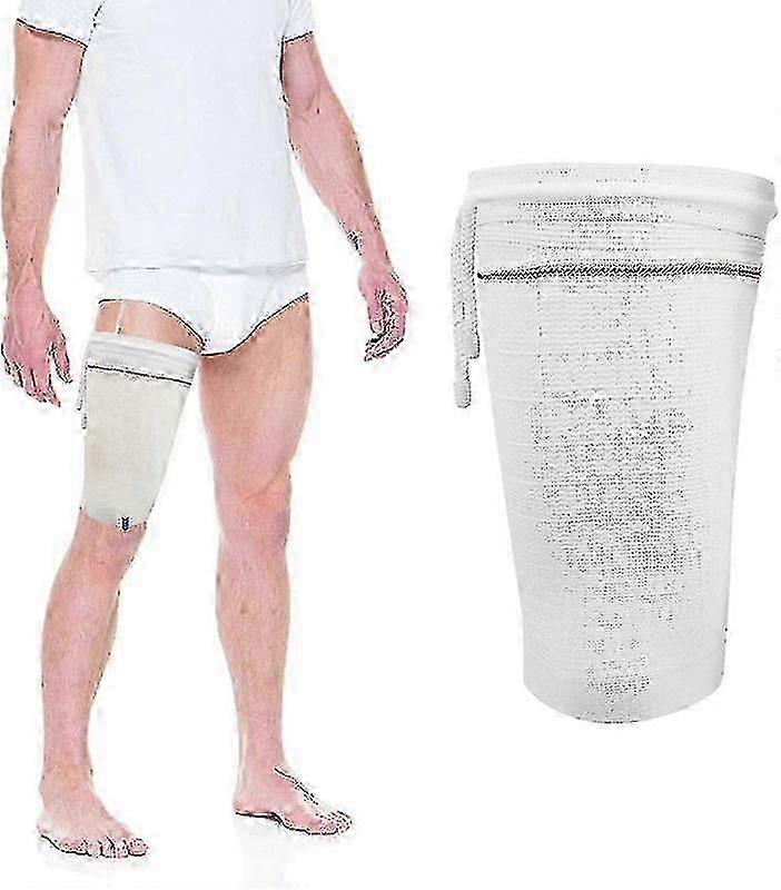 Adjustable Catheter Leg Bag Holder for Wheelchair Users - Secure an...