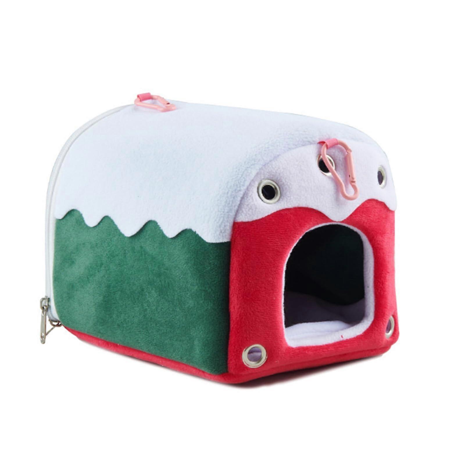 Pet Hammock for Chinchillas and Parrots | Warm Nest Winter Cage Accessory | Soft Fabric, Durable Design, Cozy Fit