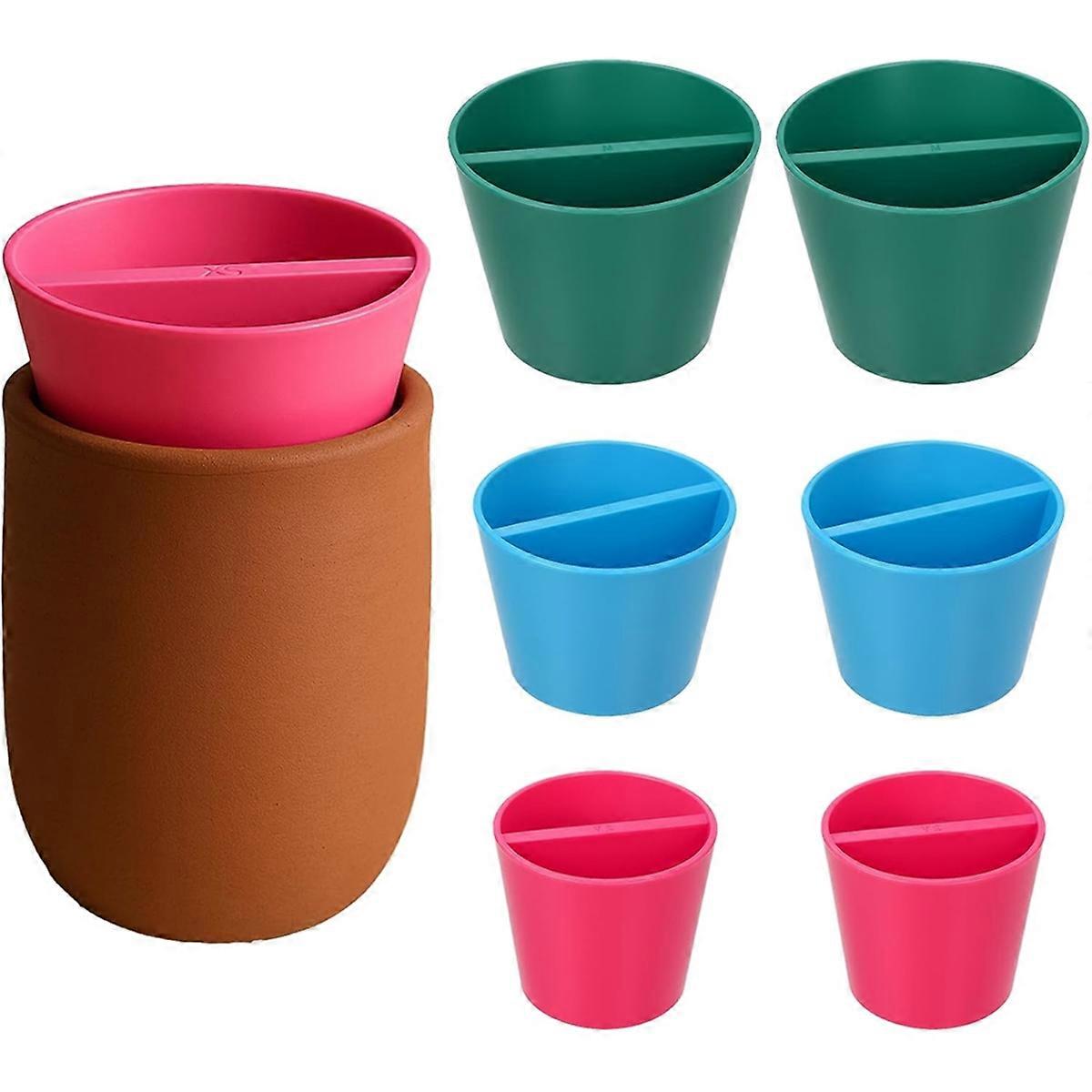 6pcs 3 Sizes Rim Cone Pottery Tool, Ceramic Rim Shaper Cone, 3D Printed Pottery Tools Fixing Rims f