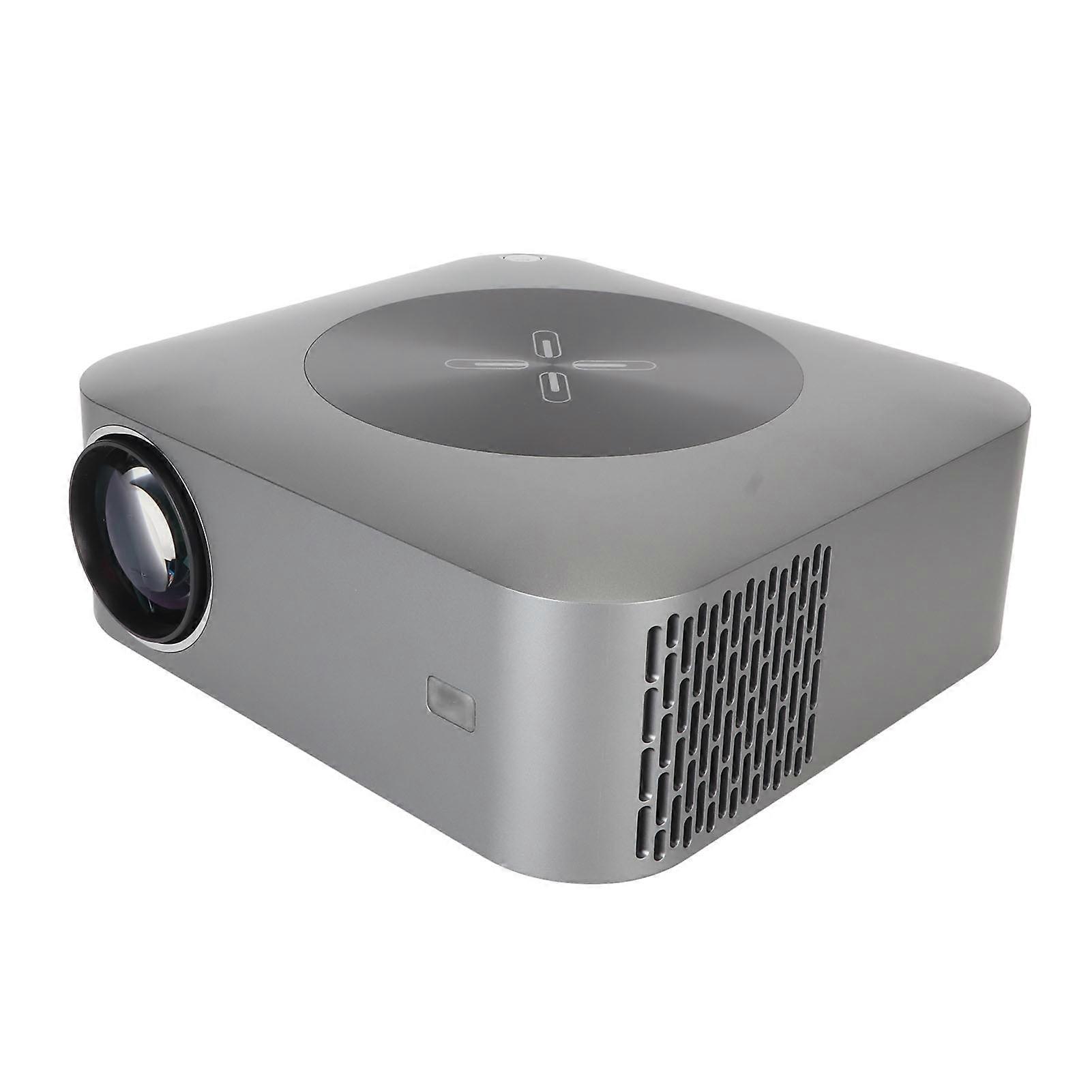 Smart Projector 2GB 16GB 4K 1080P Auto Focusing Remote Control 5G WiFi Mini Projector for Office Family 100‑240V US Plug 