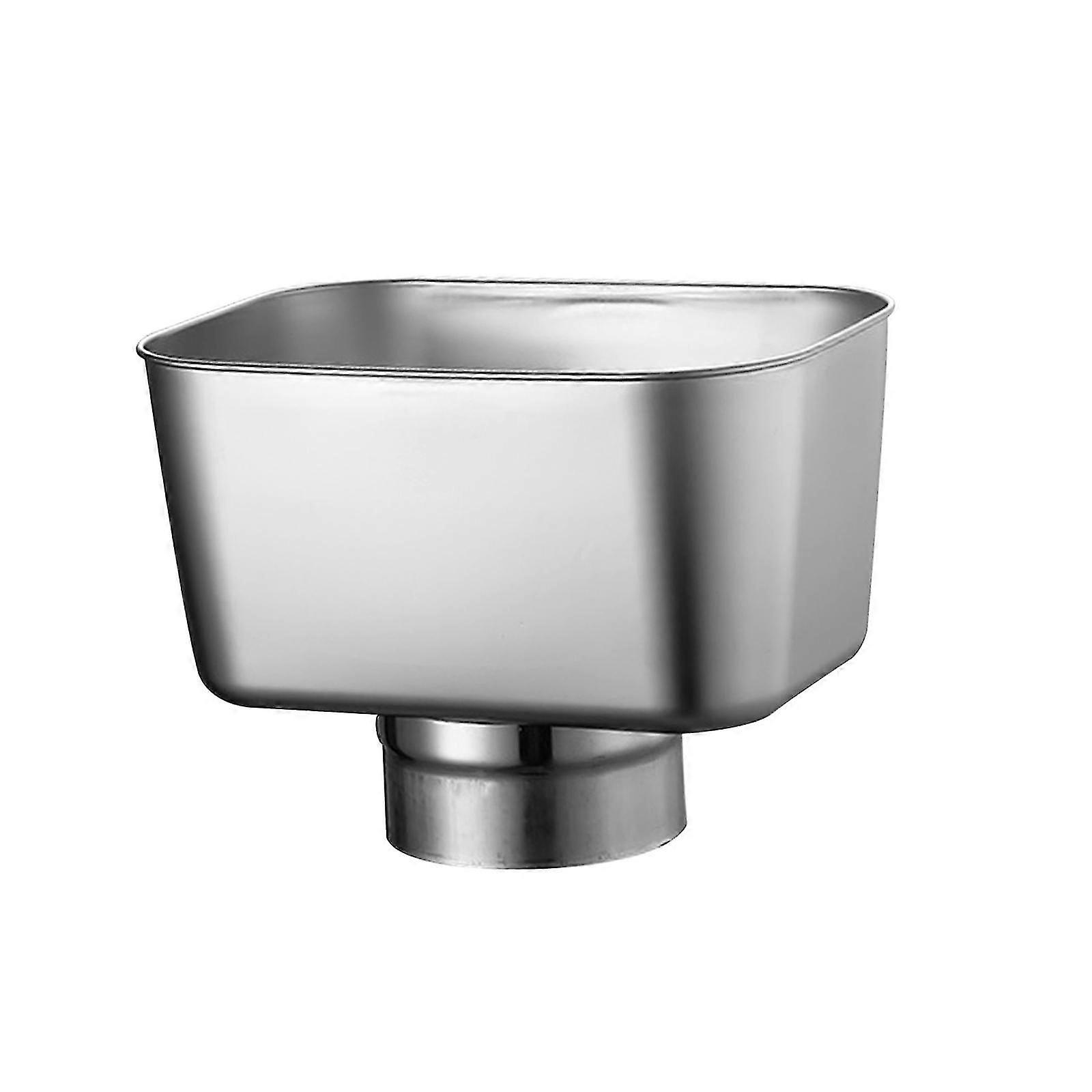Gutter downspout adapter for roof water collection - efficient drainage solution