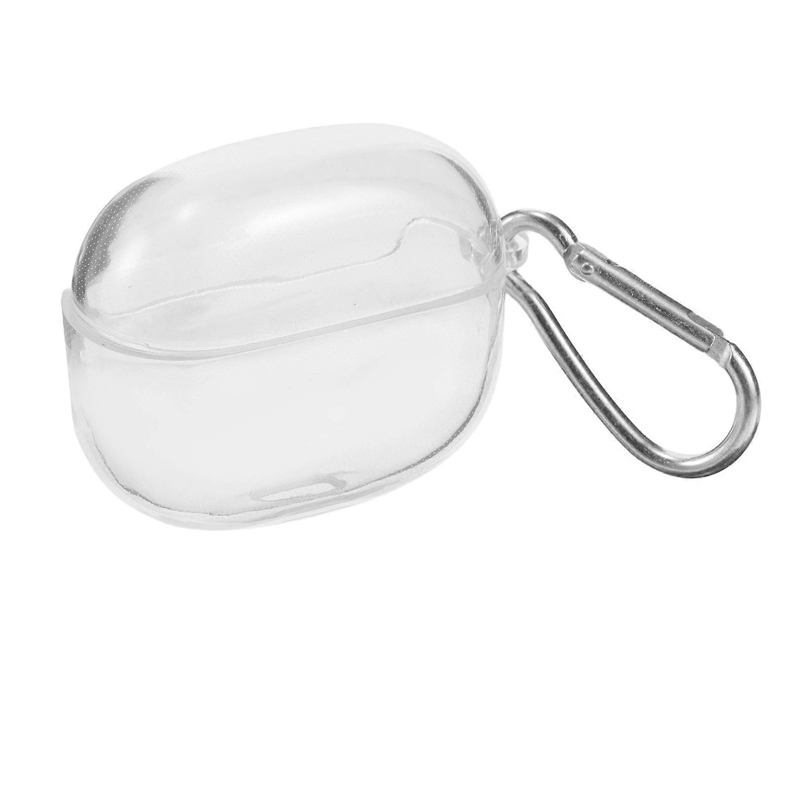 Ear Buds Case Holder Earphone Case Cover Transparent Anti-Drop Earbuds Protector for Everyday Use 1Set