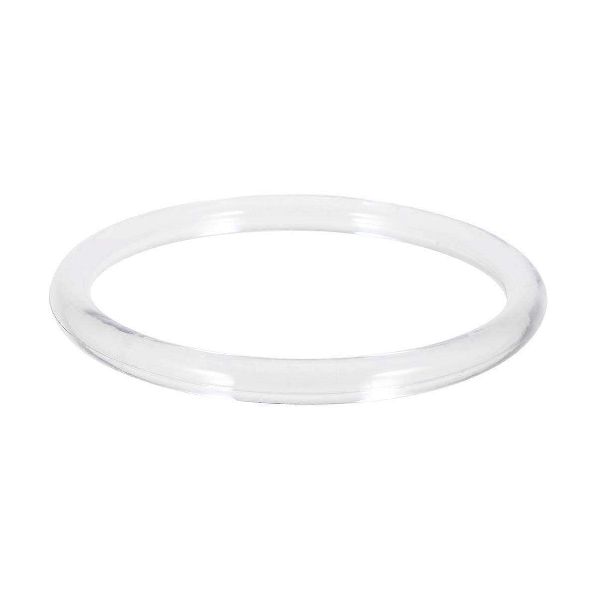 Bag Accessory Round Ring Handles Replacement for Bag Handles Plastic Diy Handmade 8Pcs