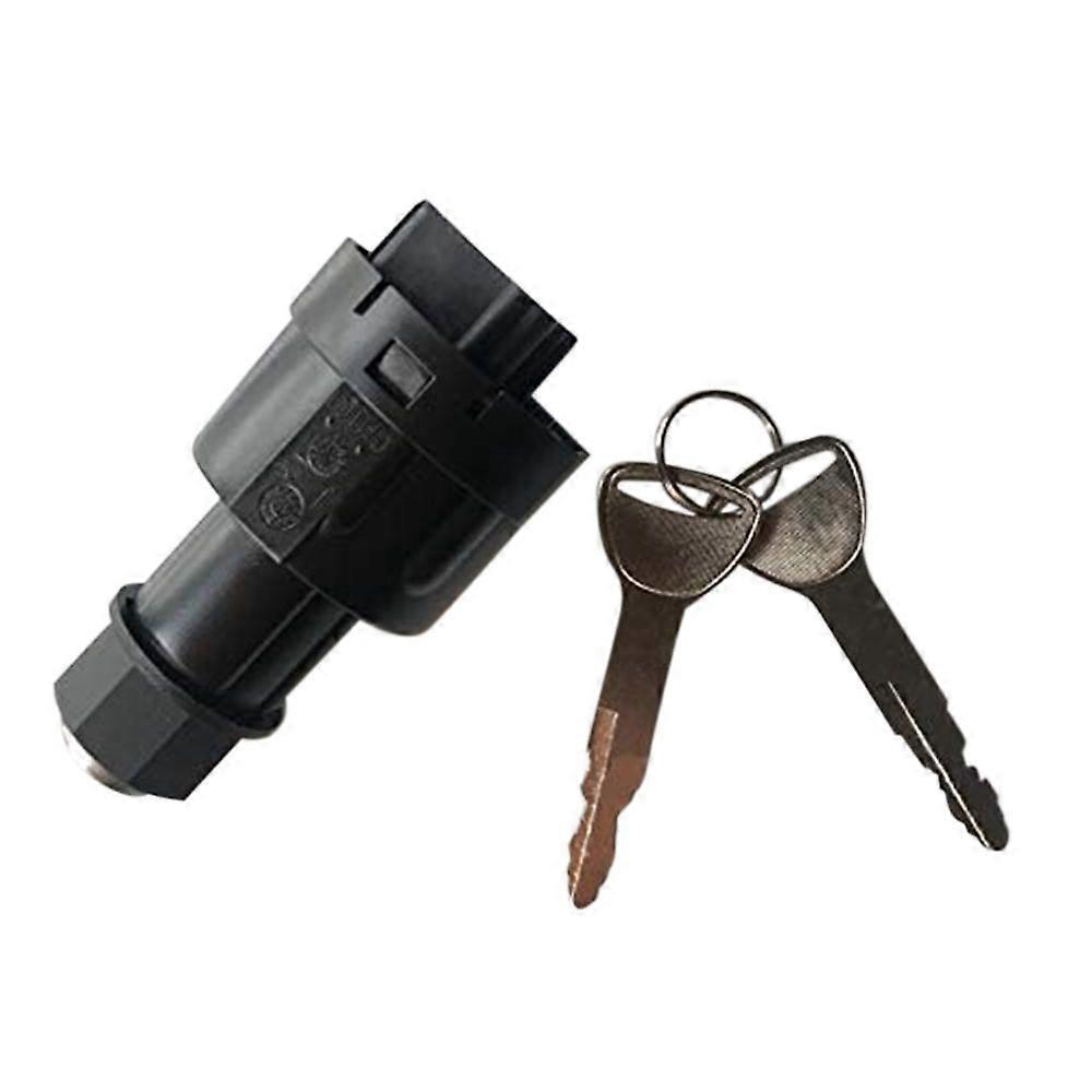 57590-23333-71 Ignition Switch with 2 for Forklift 4P Ignition Switch Lock Cylinder