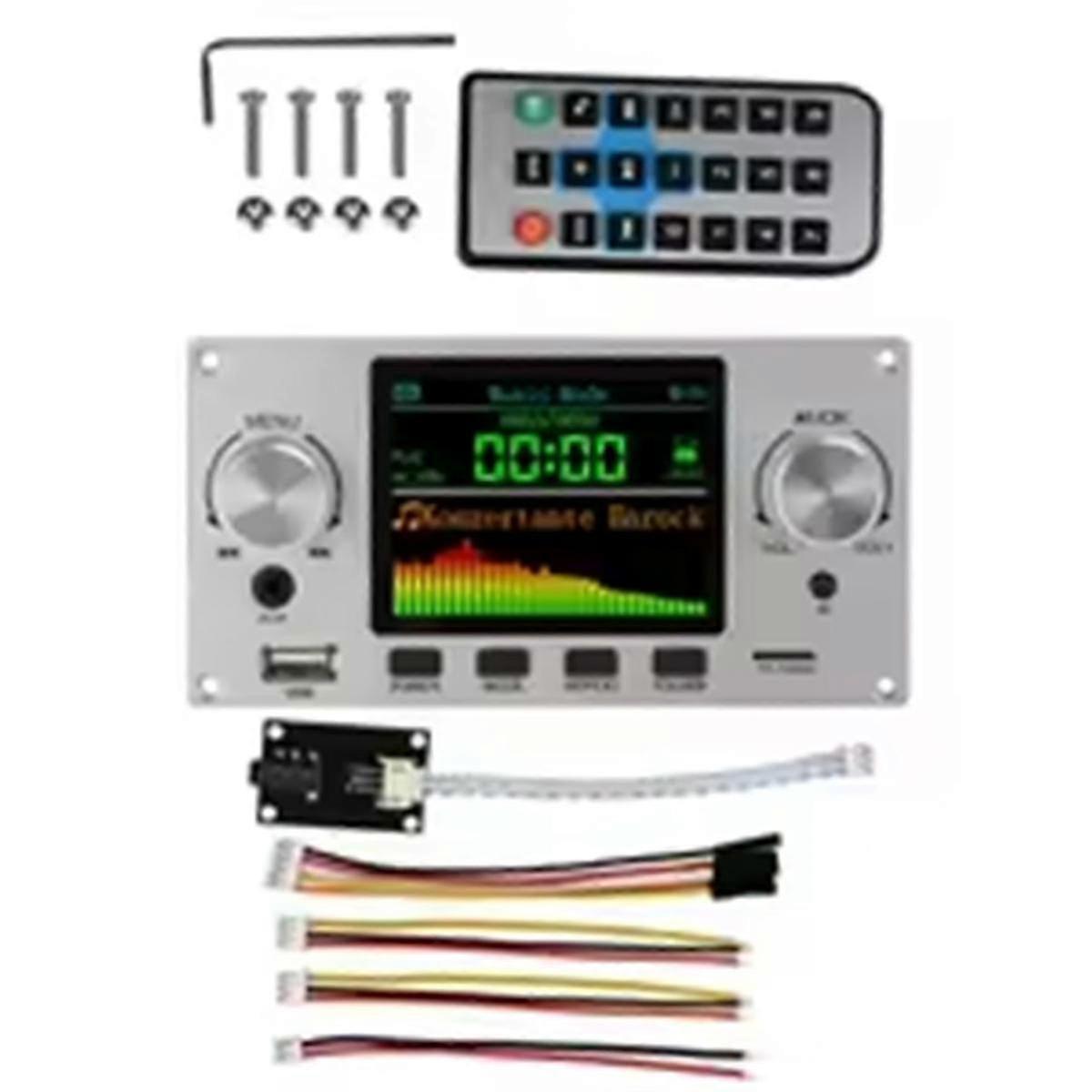 2025 2,8 Zoll TFT Farbe LCD Verlustfrei MP3 Decoder Board Bluetooth 5.3 Stereo o FLAC WAV APE Dekodierung