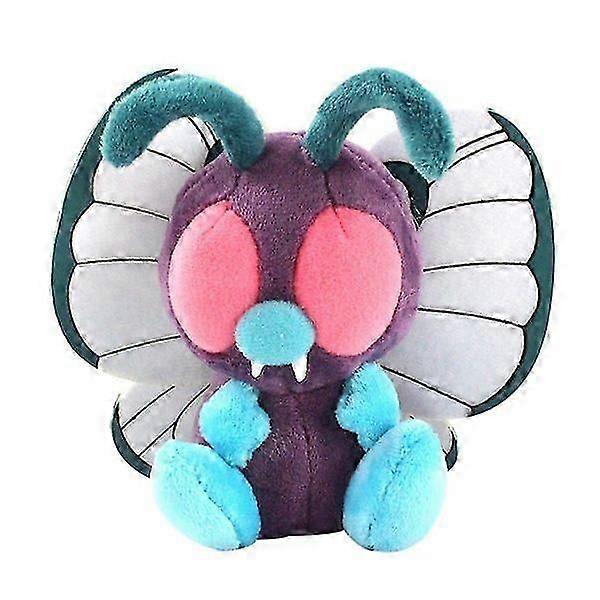 Anime Butterfree Caterpie Weedle Vivillon Volcarona Soft Plush Toys Anime Cute Cartoon Stuffed Animal Plush Toys Soft Stuffed Animals