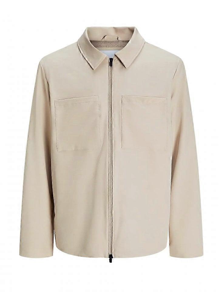 Men's JACK & JONES Jack & Jones Jjeperfect Shacket Overshirt Moonbeam
