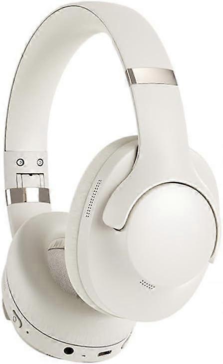 Head-mounted wireless 5.4 bluetooth smart headset, long endurance all-inclusive ear ANC active noise reduction headset, suitable for iphone Android-Ap