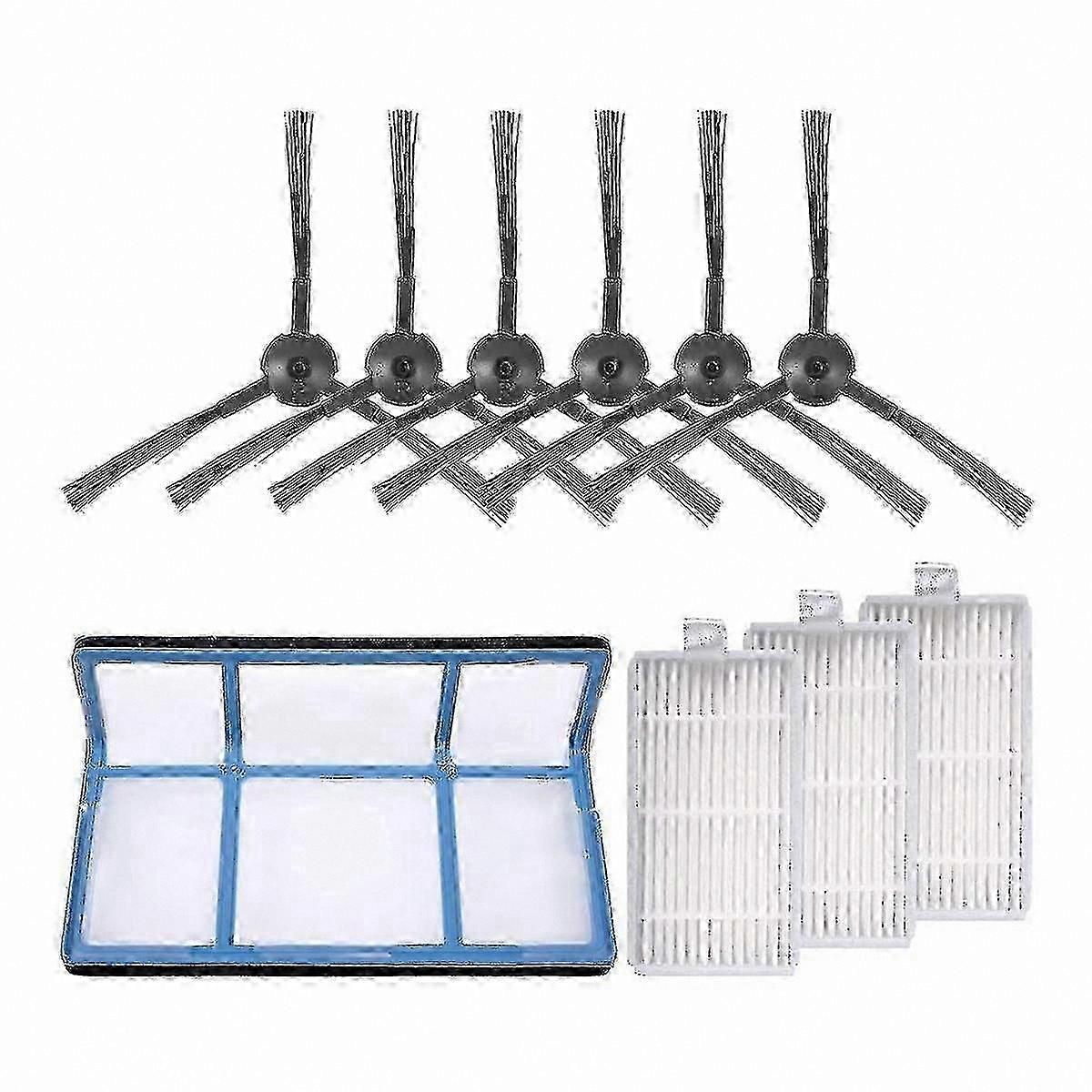 Filters and Parts for Robotic Vacuum Cleaner, Compatible with V3 V5 Series, Includes Primary Filter and Accessories