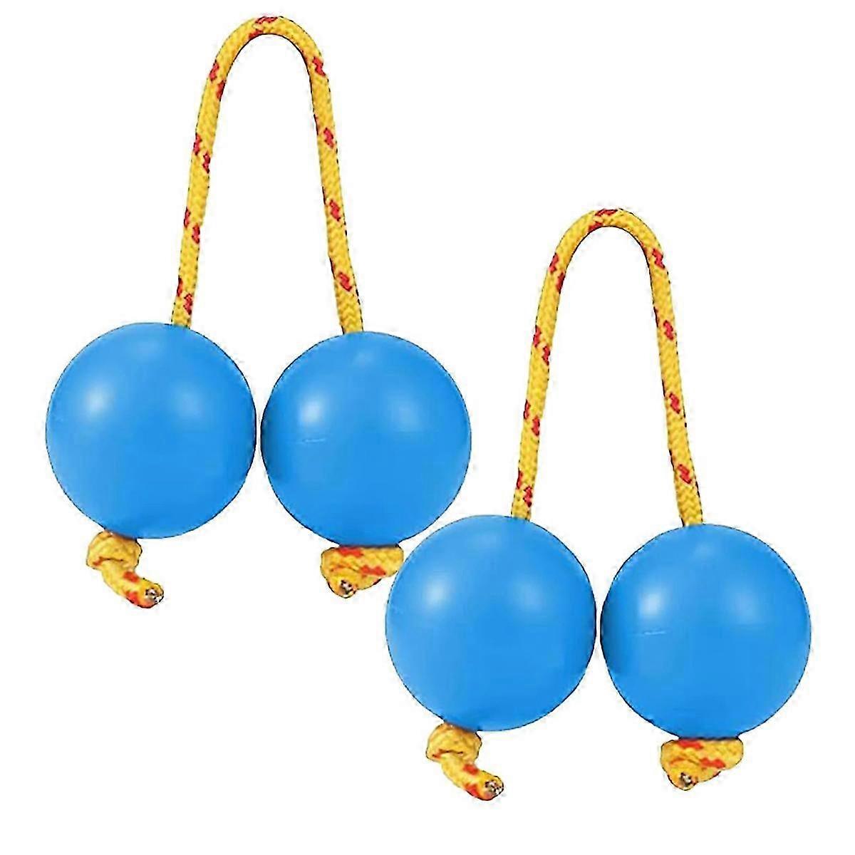 Koshkash & Kush Kash Shakers Blue Pair Set