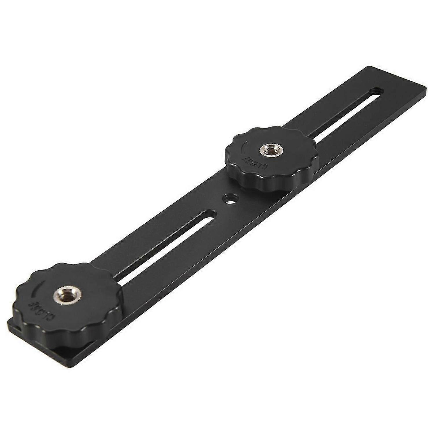 8 inch Dual Flash Camera Mount Tripod Bracket with 1/4 Screw