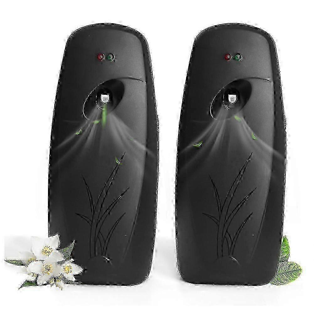 2025 2-Pack Adjustable Timer Automatic Air Freshener for Home & Commercial Use (Wall/Stand Mount)