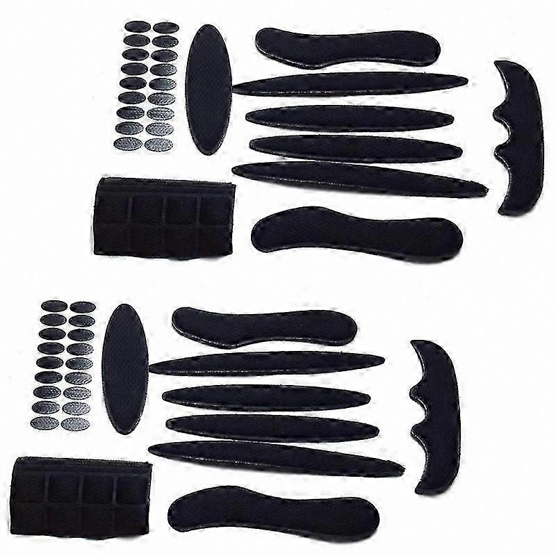 Universal Helmet Cushion Set - 2 Pack Replacement Sponge Pads for Cycling and Motorcycle Helmets