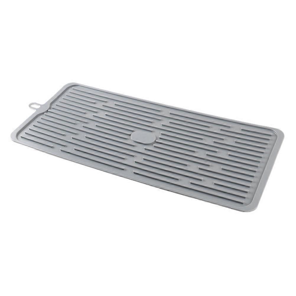 Drying Mat Silicone Drain Pad for Water Draining with Deep Grooves