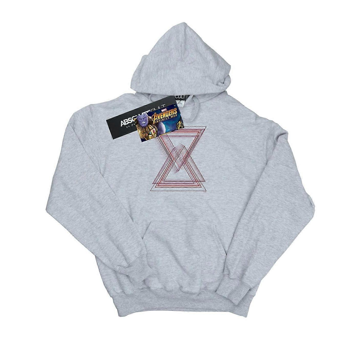 Marvel jenter Avengers uendelig krig Black Widow linjer Hettegenser