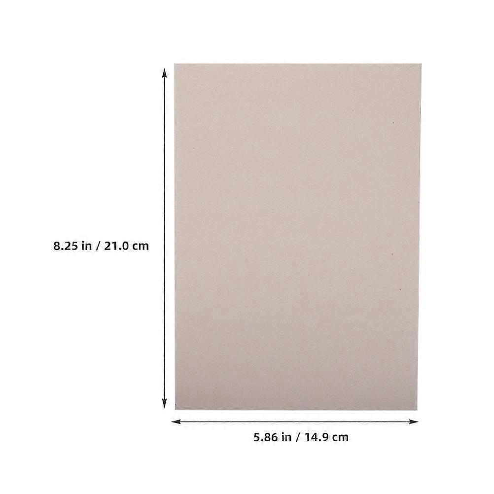 Brown Double-Sided Hard Card Paper for DIY Crafts 20 Sheets Included