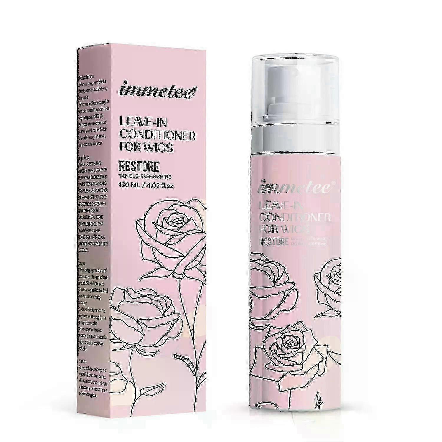 2 In 1 Wig Shampoo and Wig Conditioner, Extend the Life of a Wig, Wig Shampoo, Moisturizing & Hydrating, Natural Synthetic Hair Wig