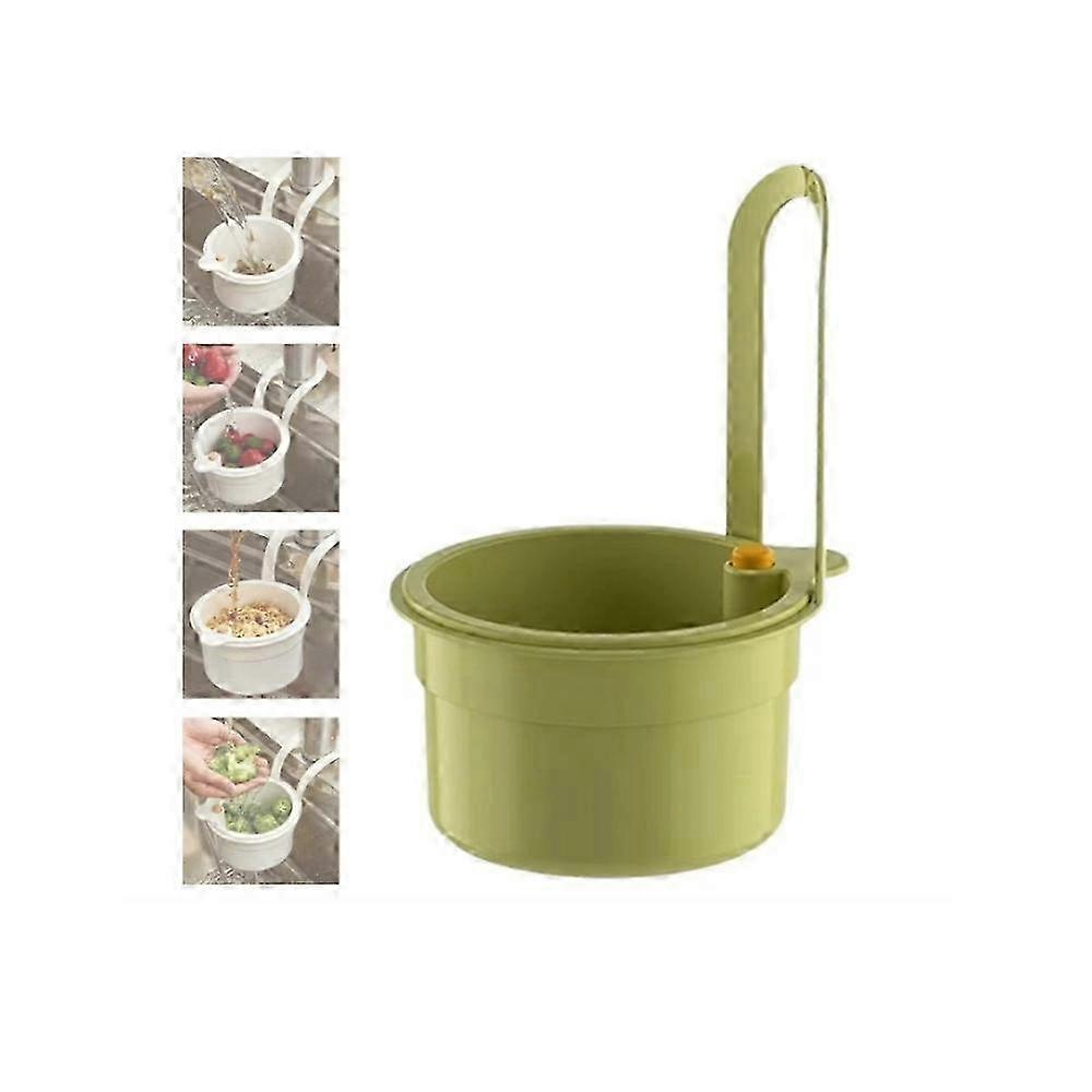 New Sink Strainer Basket, Multifunctional Hanging Fruits Vegetables Colander