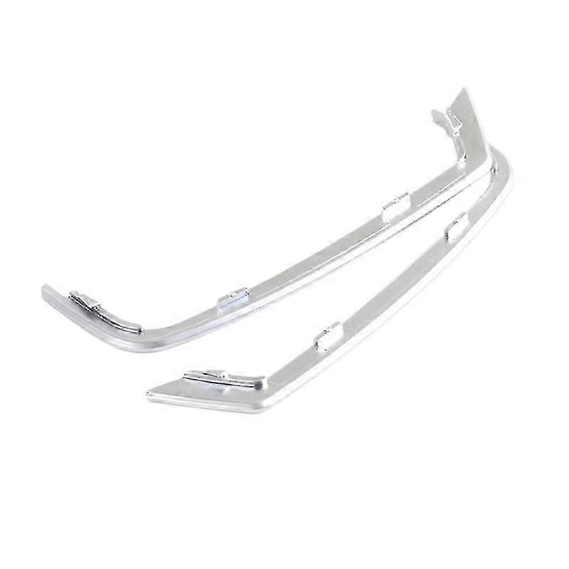 New 2Pcs Door Tweeter Slot Plug Stickers for F10 F11 5 Series 2011-2013 ABS Chrome Door Speaker Frames