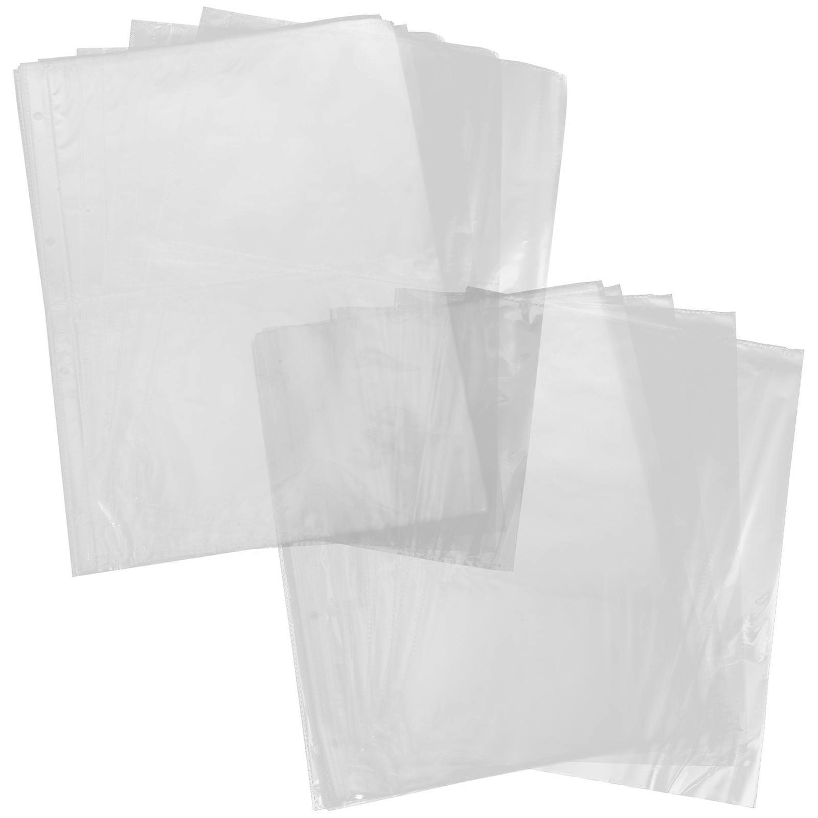 Transparent Photo Sleeves for Photo Storage Reusable Looseleaf 250Pcs