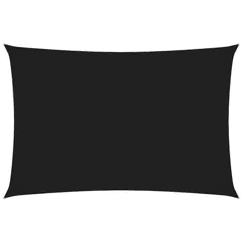 Sunshade Sail Oxford Fabric Rectangular 3x5 M Black