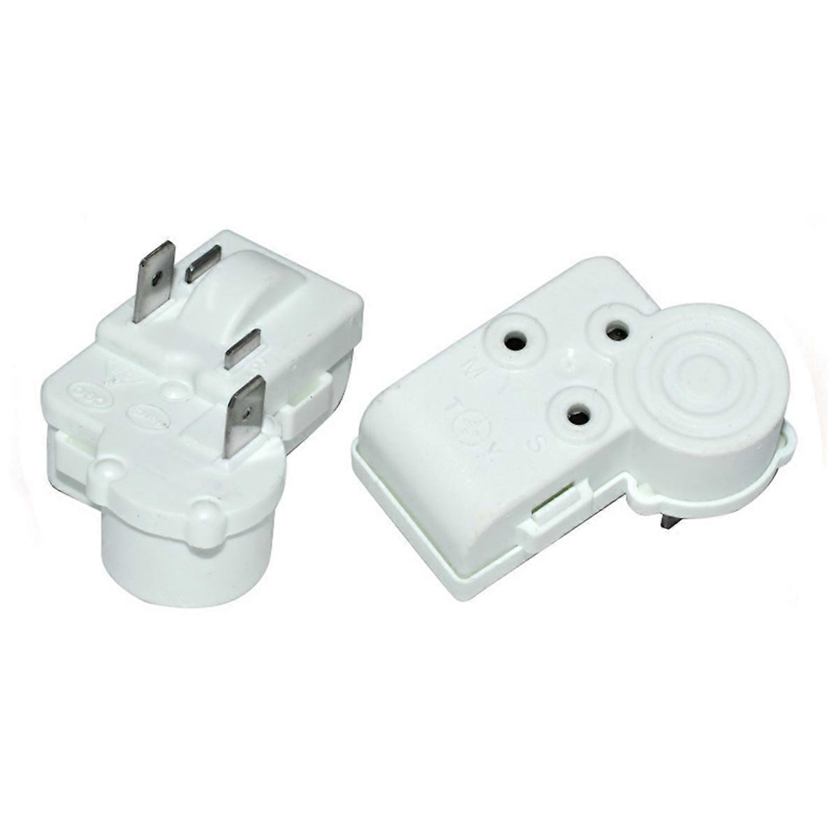 2pack 2Pin Refrigerator Compressor PTC Relay