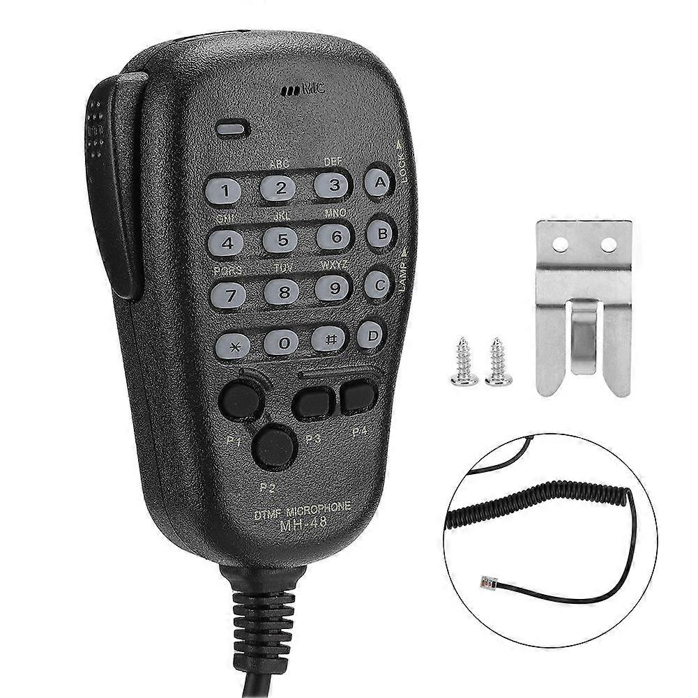 Microphone à main MH-48 DTMF 6 broches, équipement compatible avec la station radio Yaesu
