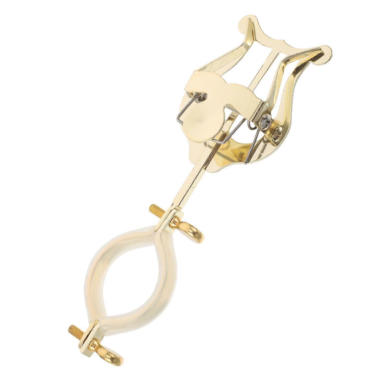Clarinet Sheet Music Clip: Clarinet Lyre & Oboe Music Book Score Holder - Metal Lyre Clip For Practicing Beginners Marching Band
