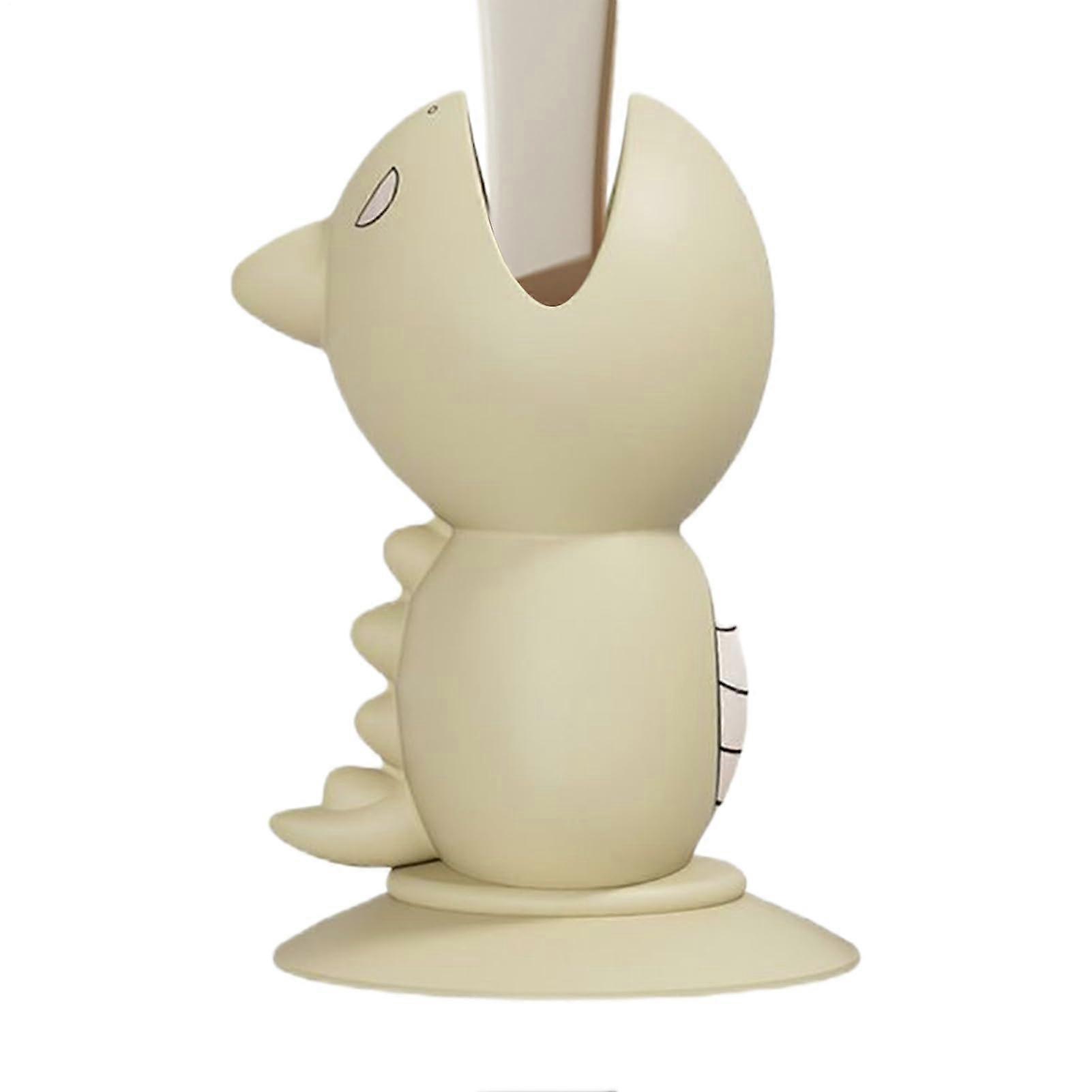 Toothbrush Head Protector, Portable Hygienic Cap, Reusable Case, Universal Fit For Home And Travel, Yellow Beige