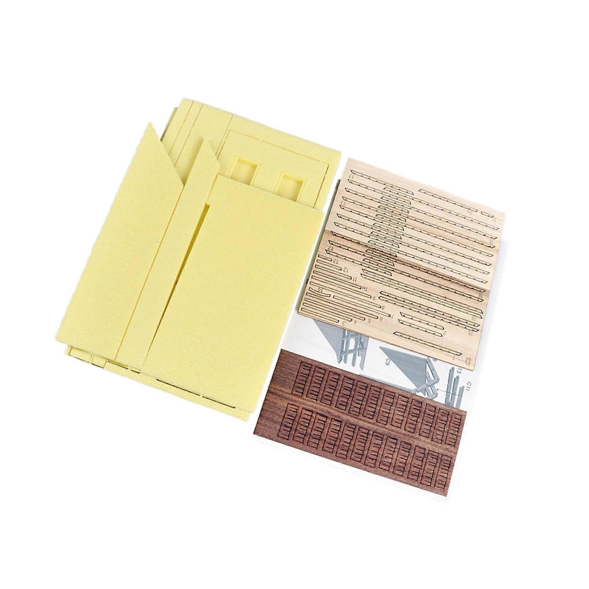 1/35 Building Model Kits Ruins House Layout Handmade for Building Materials