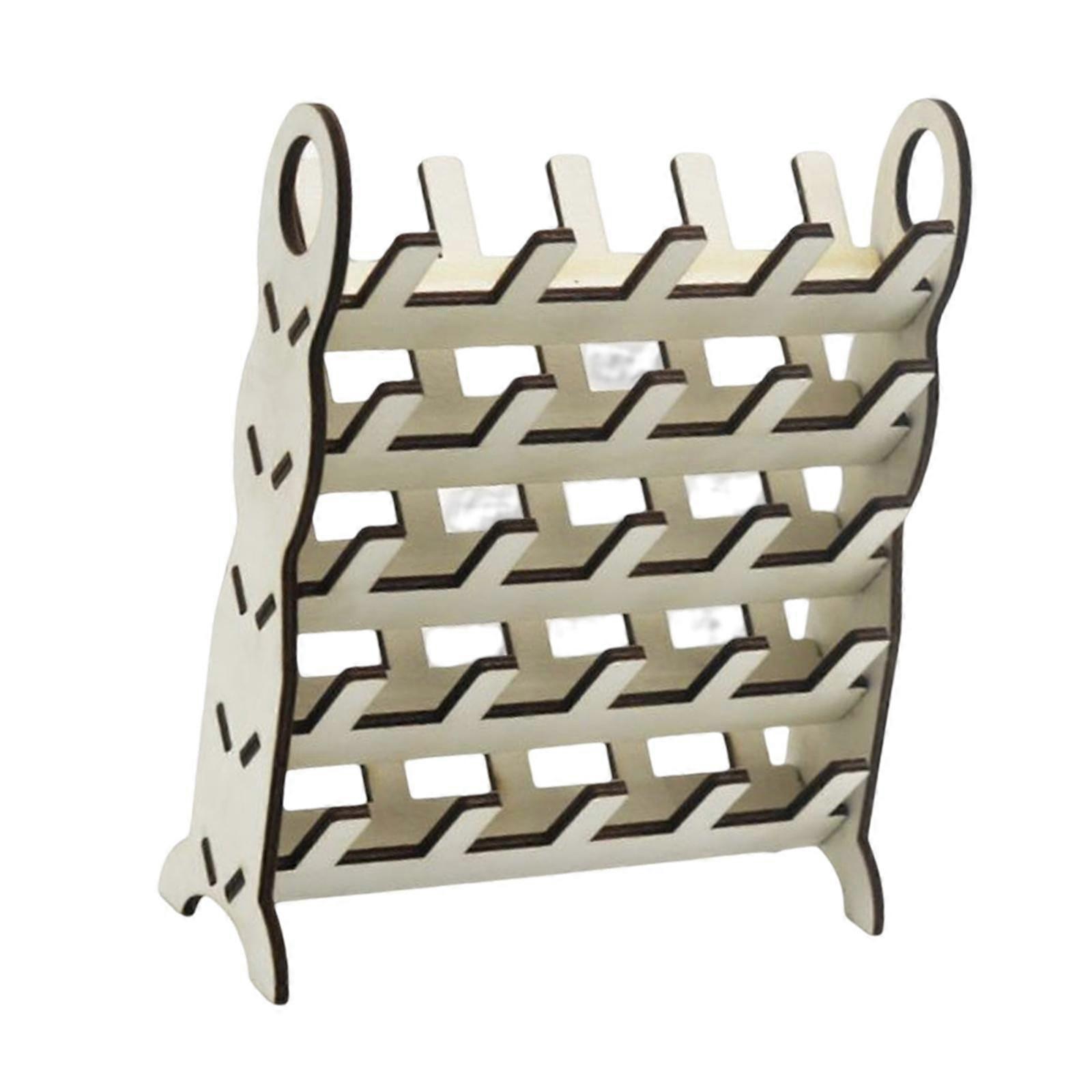 50 Spools Sewing Thread Holder Storage Strings Organizer Detachable Bobbin Wall Hanging C Rack for Sewing Beading