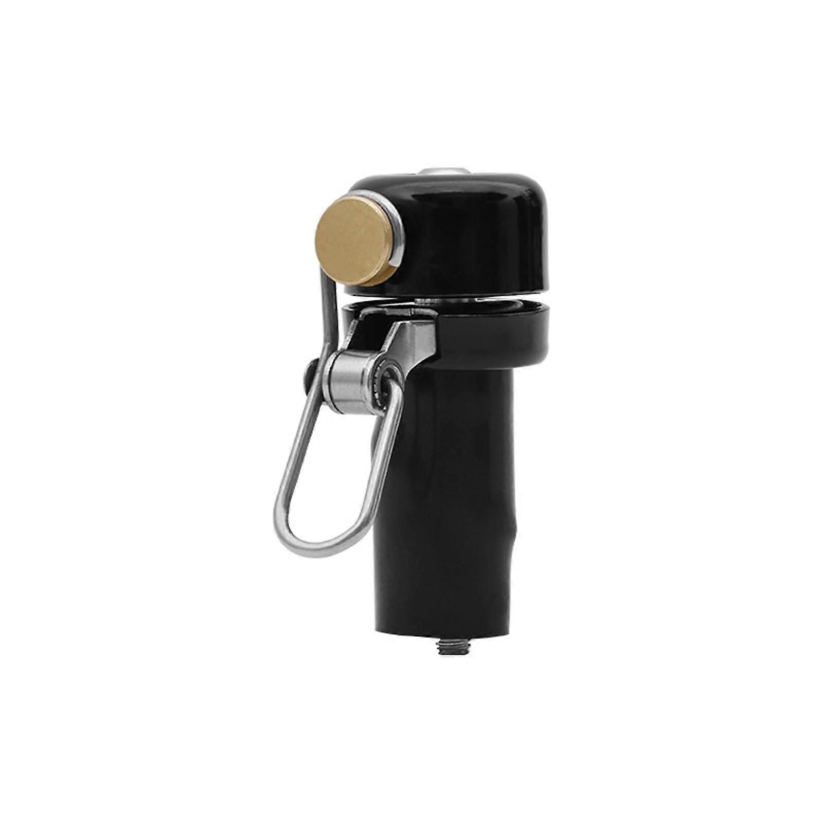 Plug Type Waterproof Bicycle Warning Alarm Horn for Mountain Bike Handlebars - Durable Handlebar Ring Compatible with All Bikes