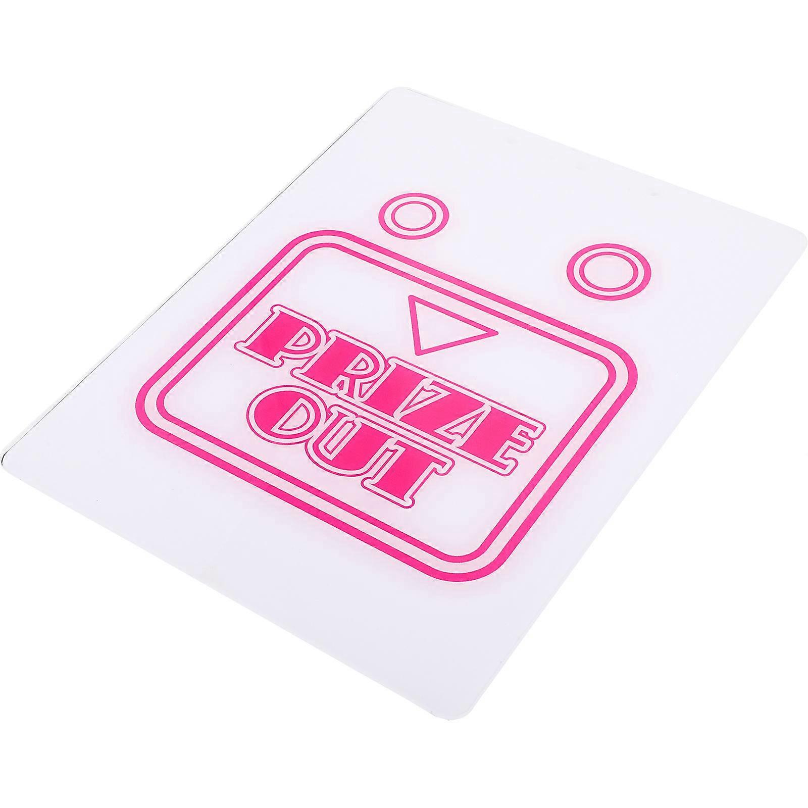 Plastic Take Out Blocker for Claw Machine with Convenient Design