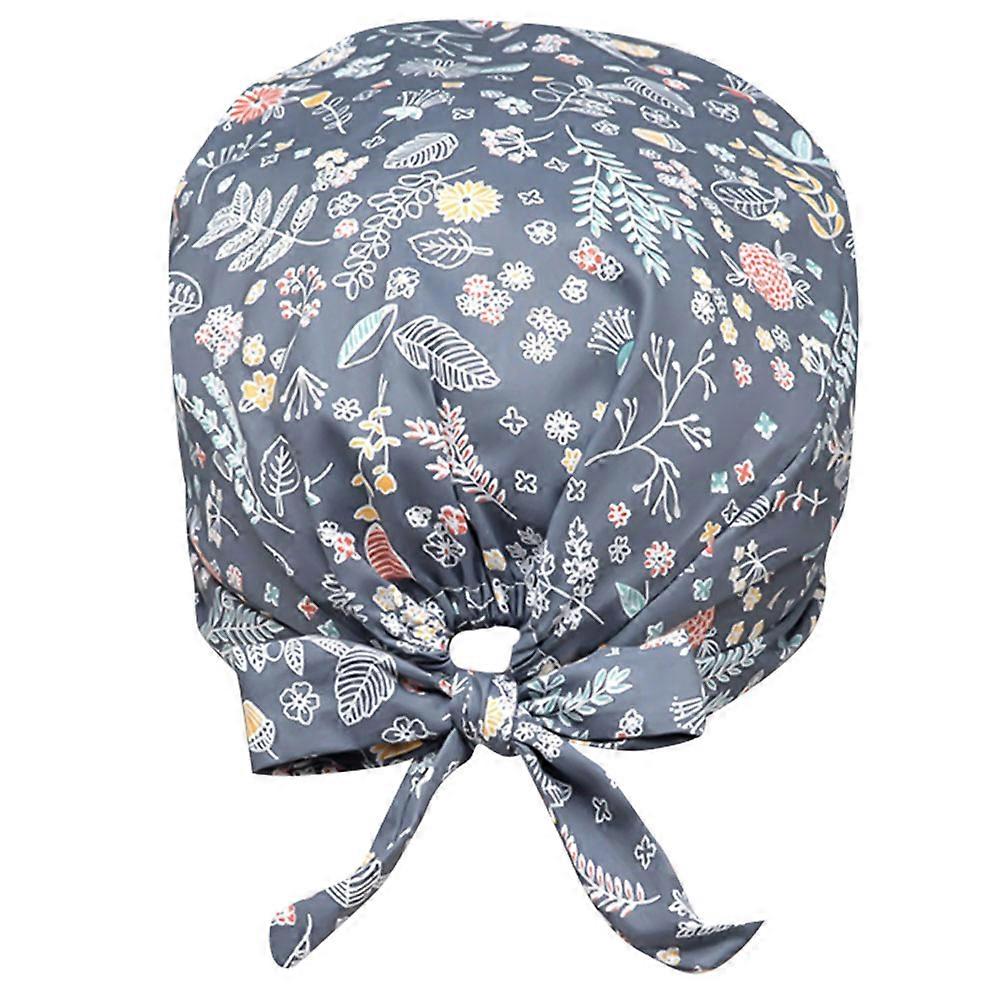 Scrub Caps for Women Adjustable Tie Hat for Wearing Use Multicolor