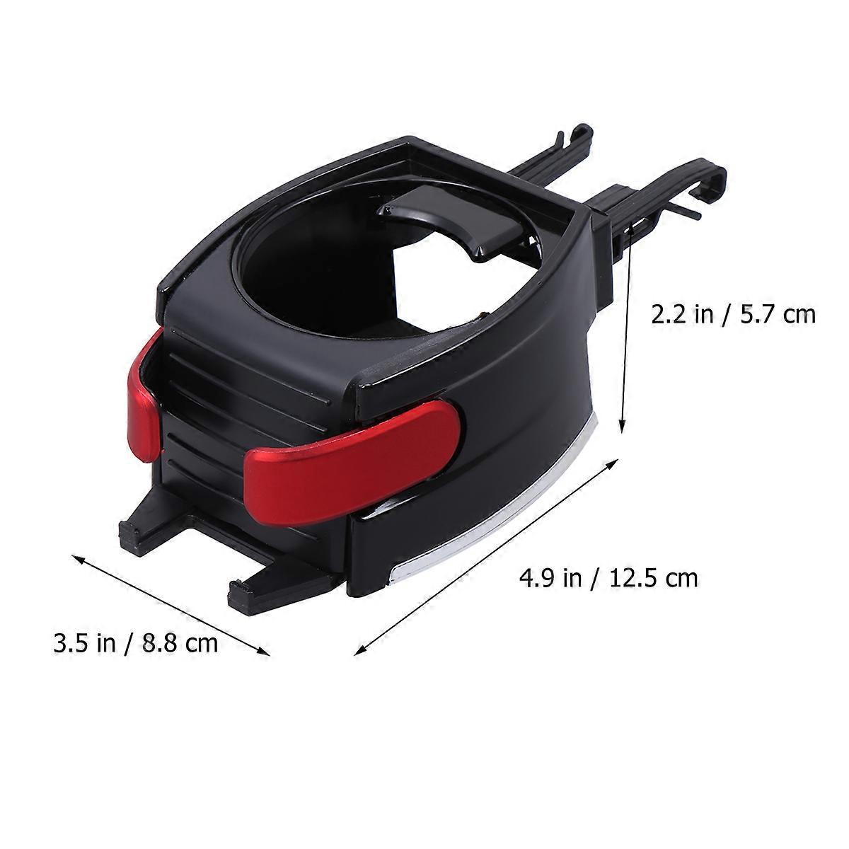 Cup Holder Air Conditioner Mobile Phone Holder for Car Use Red