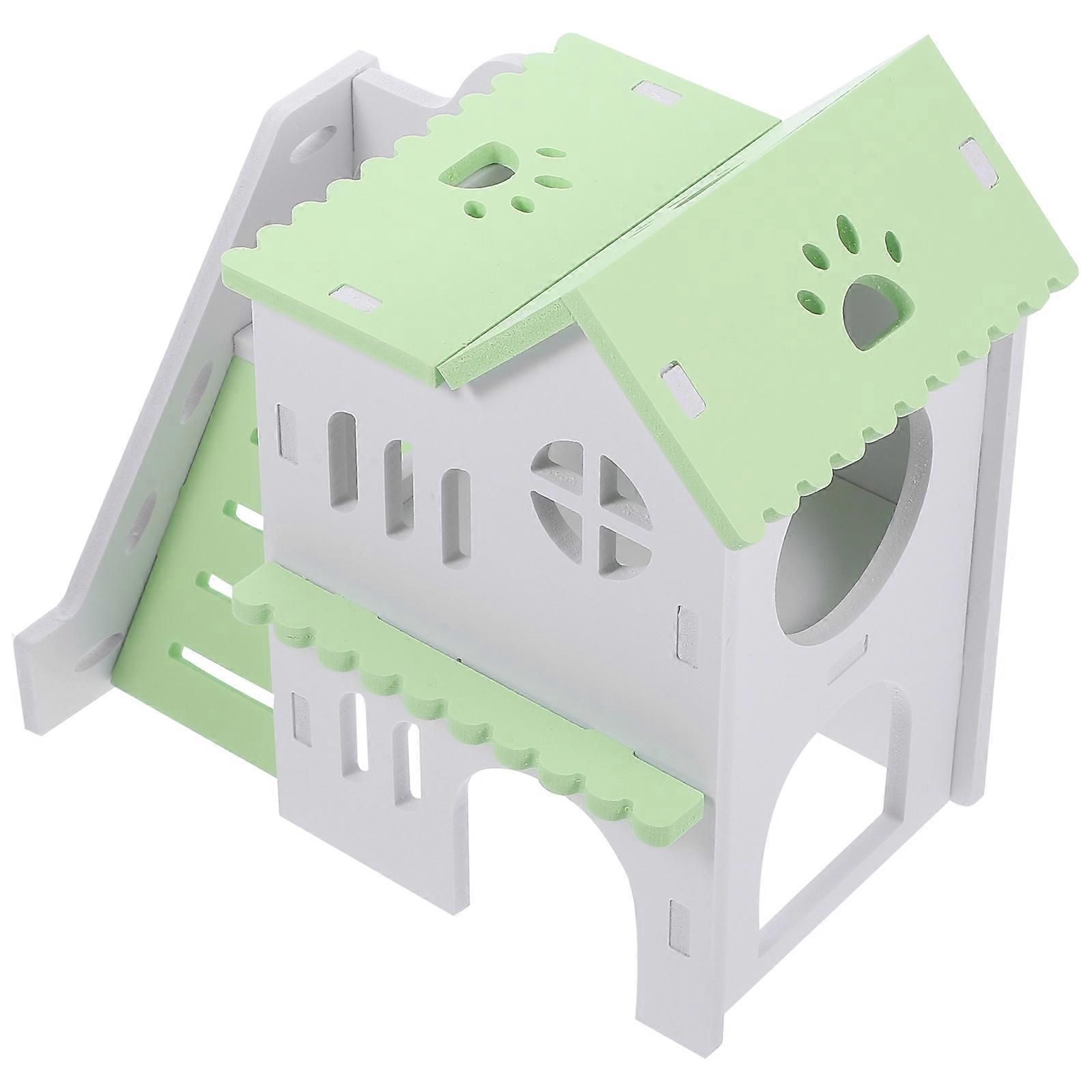 Wooden Hamster Hideout for Guinea Pigs and Hamsters 3Pcs Set