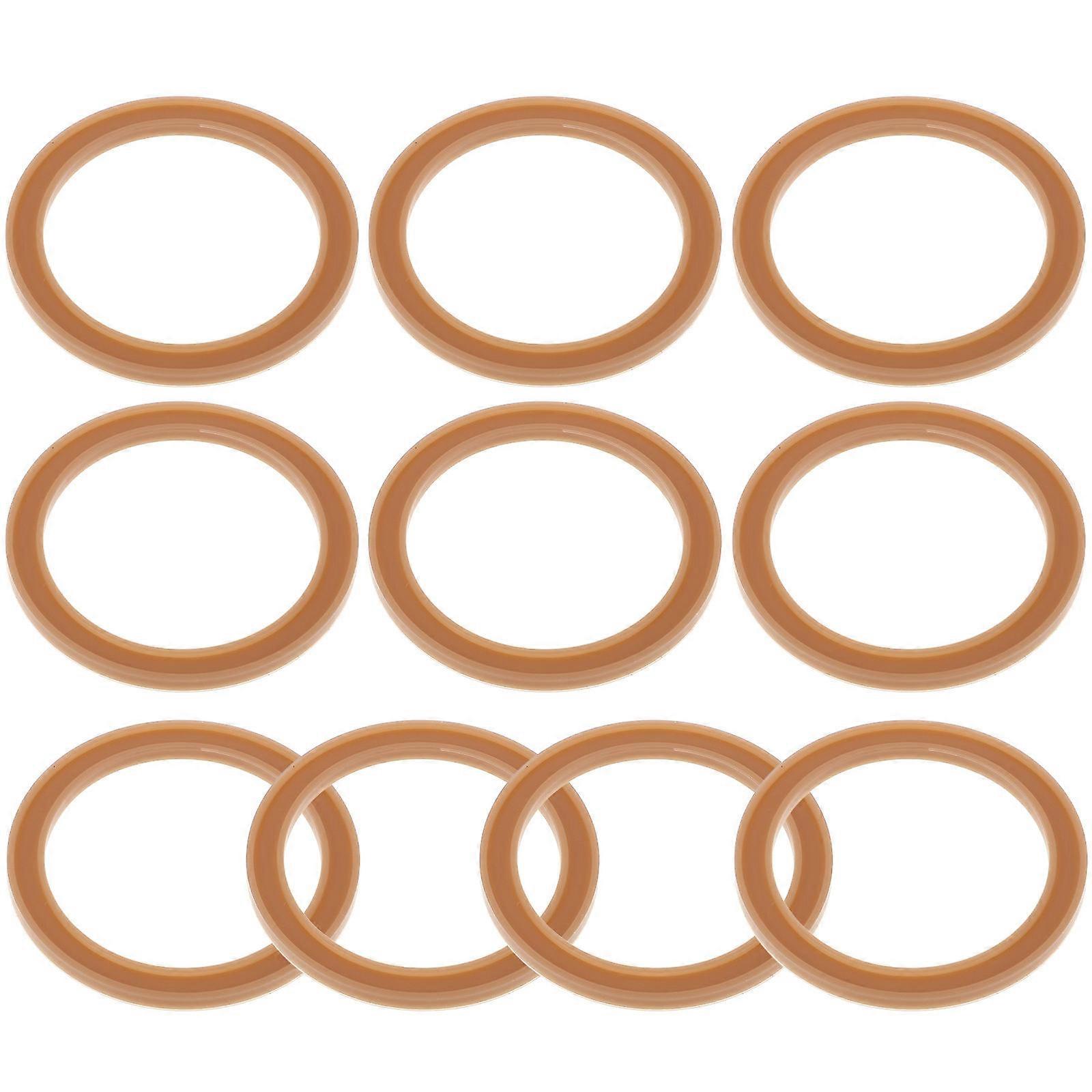 Bottle Lid Silicone Gasket for Leakproof Seal Replacement 40Pcs