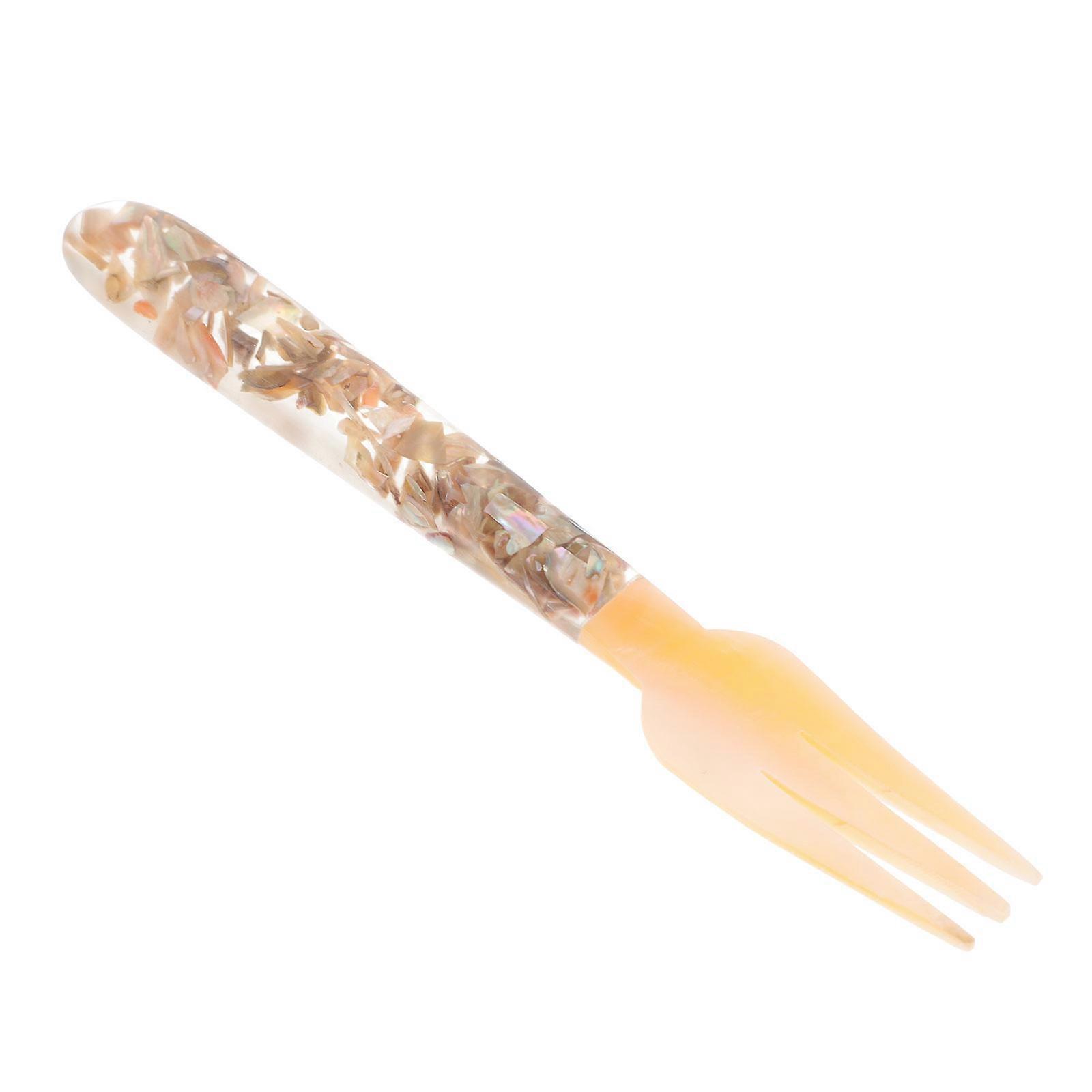 Conch Shape Fork for Party Dining 2Pcs Kitchen Tableware