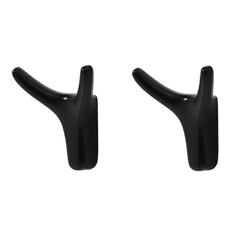 Black Hanging Hook for Home Storage Use Clothes Hanger 6Pcs