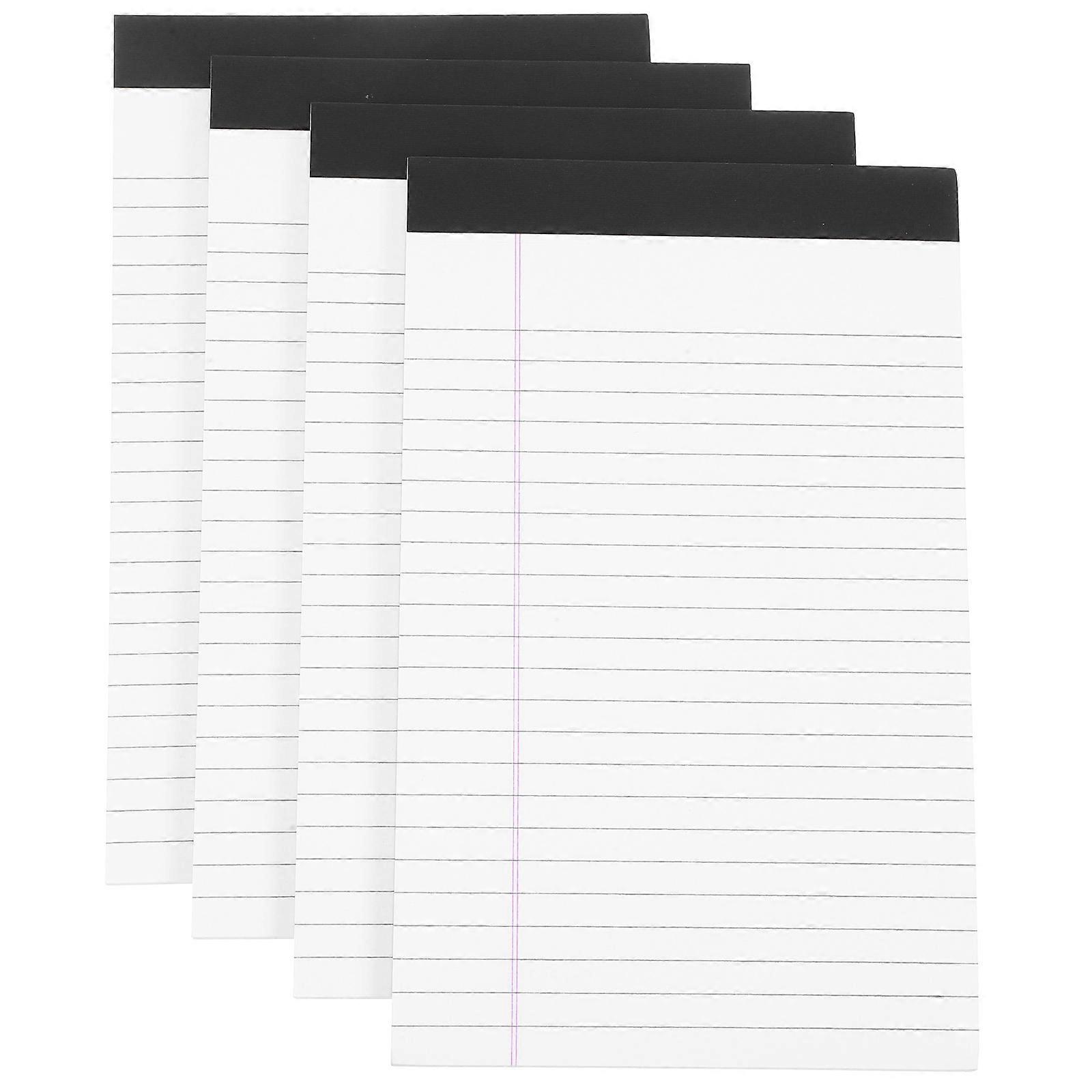 Legal Pad Notepad for Office Use 2Pcs 4 Books Tearable Notebook
